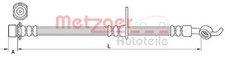 Flexible de frein Toyota AVENSIS