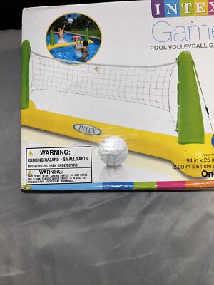 Intex Pool Volleyball Game Pool Party Inflatable 94”x25”x36”