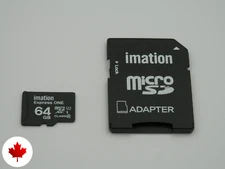 16GB 32GB 64GB 128GB Micro SD Memory Card with Adapter - Imation (Class 10) New
