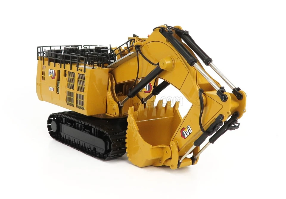 MODELLINO MEZZI CANTIERE STATICO CATERPILLAR CAT6060 ESCAVATORE CINGOLATO 1/87 - Immagine 4 di 4