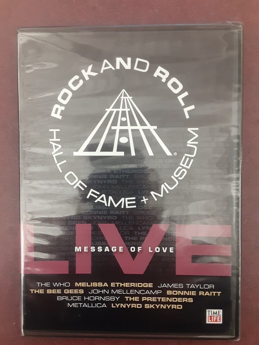 Rock and Roll Hall of Fame Live: Message of Love DVD, 2009 New  