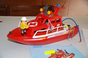 barco rescate playmobil