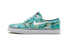 nike sb janoski qs turbo green tie dye skate shoes