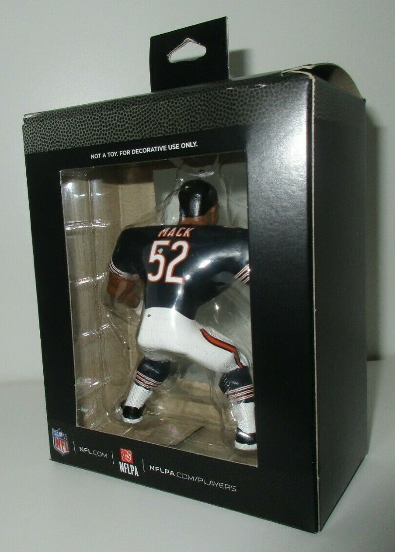 Hallmark 2021 Khalil Mack Chicago Bears Black Box Christmas Tree