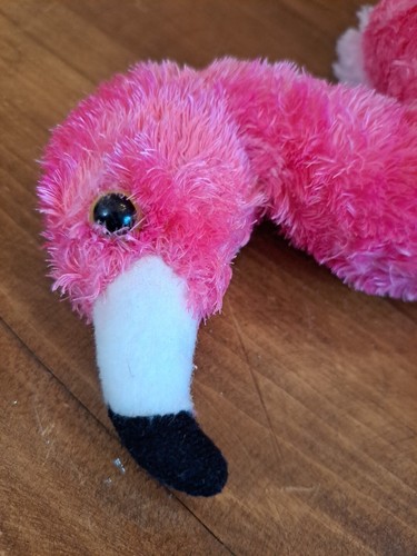Aurora Pink Flamingo Plush Stuffed Animal Toy 7 in 2021 - Picture 3 of 8