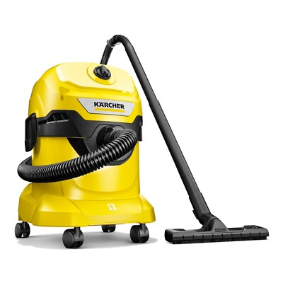 Karcher WD 4, Wet Dry Vac, Canister Vacuum,  5.3 Gal - NEW