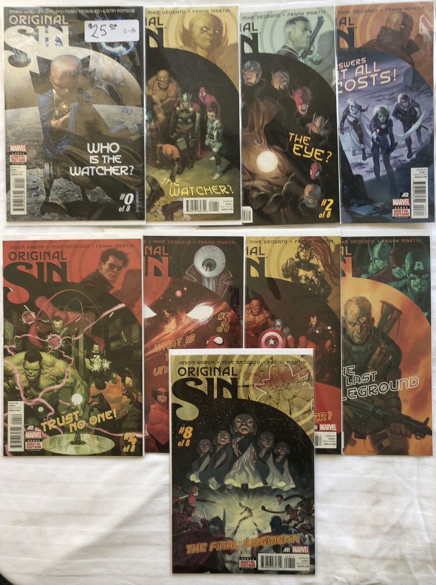 Original Sin #0-8 Complete Set (2014 Marvel) | eBay