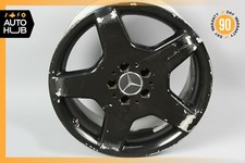 Mercedes W220 S55 AMG CL500 9 X R18 18" Rear Wheel Rim Black 2204013702 OEM
