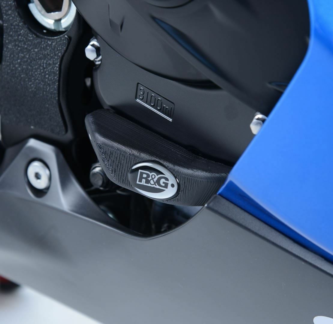 R&G Engine Case Slider Black (RHS) Suzuki GSX-R1000 2017 - 2020