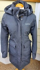 Didriksons Emilia Wns Parka 2 Womens Waterproof Insulated Coat Black Size 34