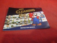 Cleaning Kit Mario Version Nintendo NES Instruction Manual Booklet ONLY