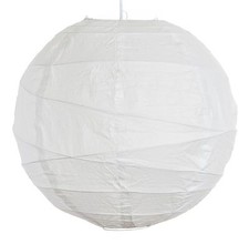Set of 3 Indoor / Outdoor Party Wedding Decorative Irregular White Paper Lantern
