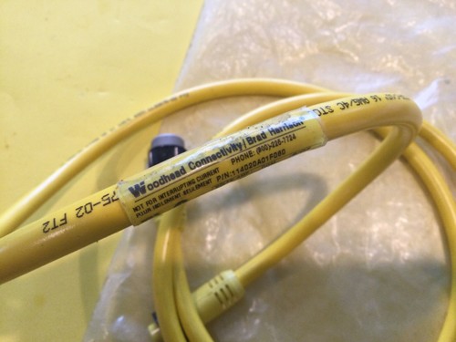 NEW Woodhead Connectivity, P/N 114020A01F060 600V 10A 6' length Free Shipping! - Picture 2 of 4