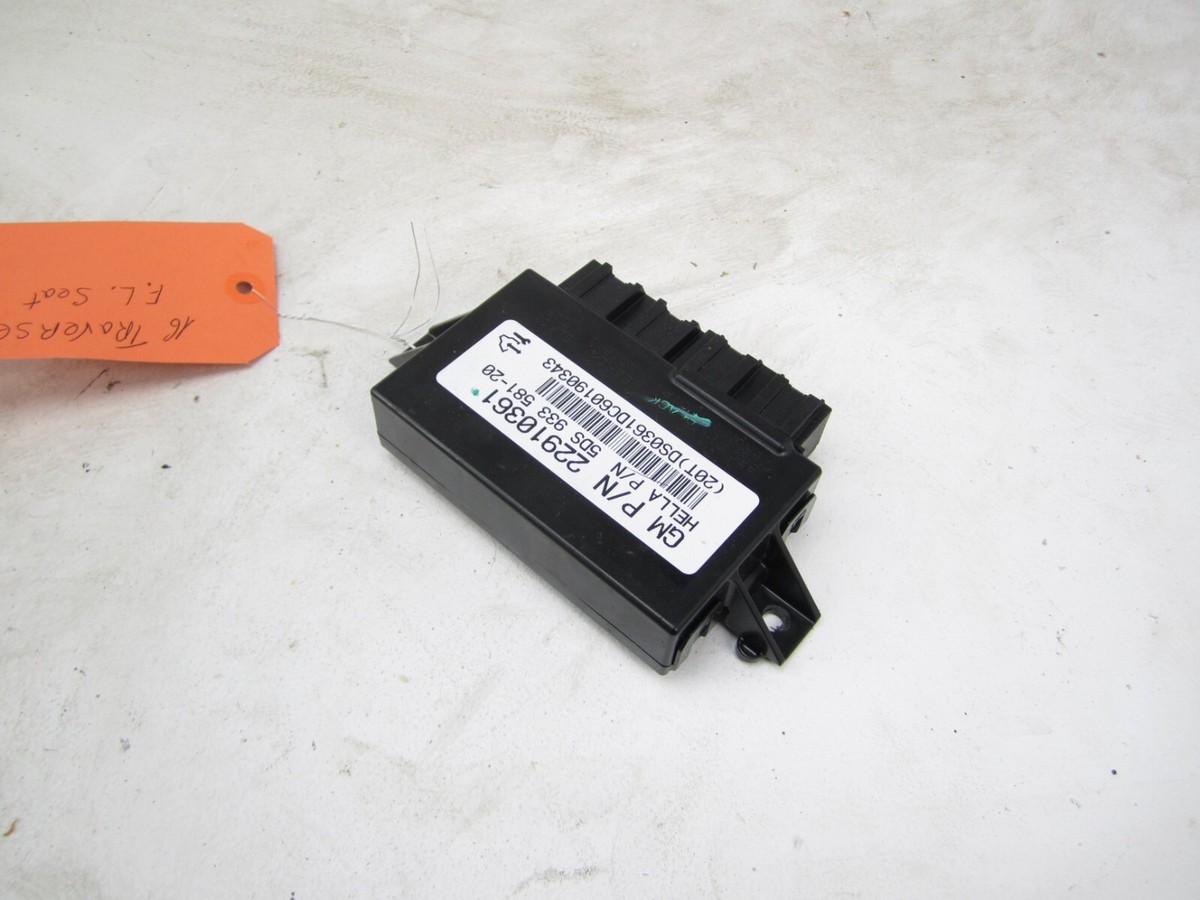 2009-2016 Chevrolet Traverse Front Left Driver Seat Module Unit 