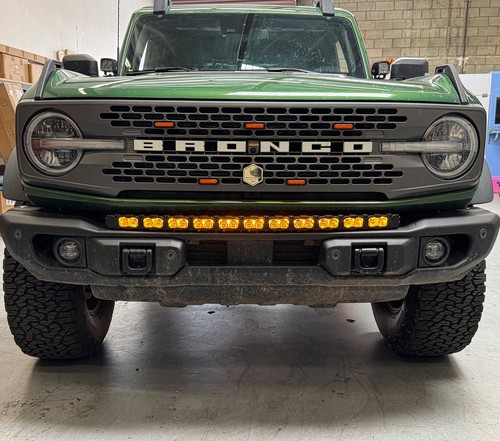 M&R kit compatible with - 2021+ Ford Bronco Capable Bumper 40in Light Bar - PRO - Picture 9 of 9