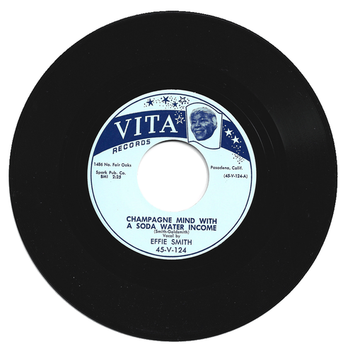 Effie Smith Champagne Mind With A Soda Water Income/Water Water  R&B Listen - Imagen 1 de 2