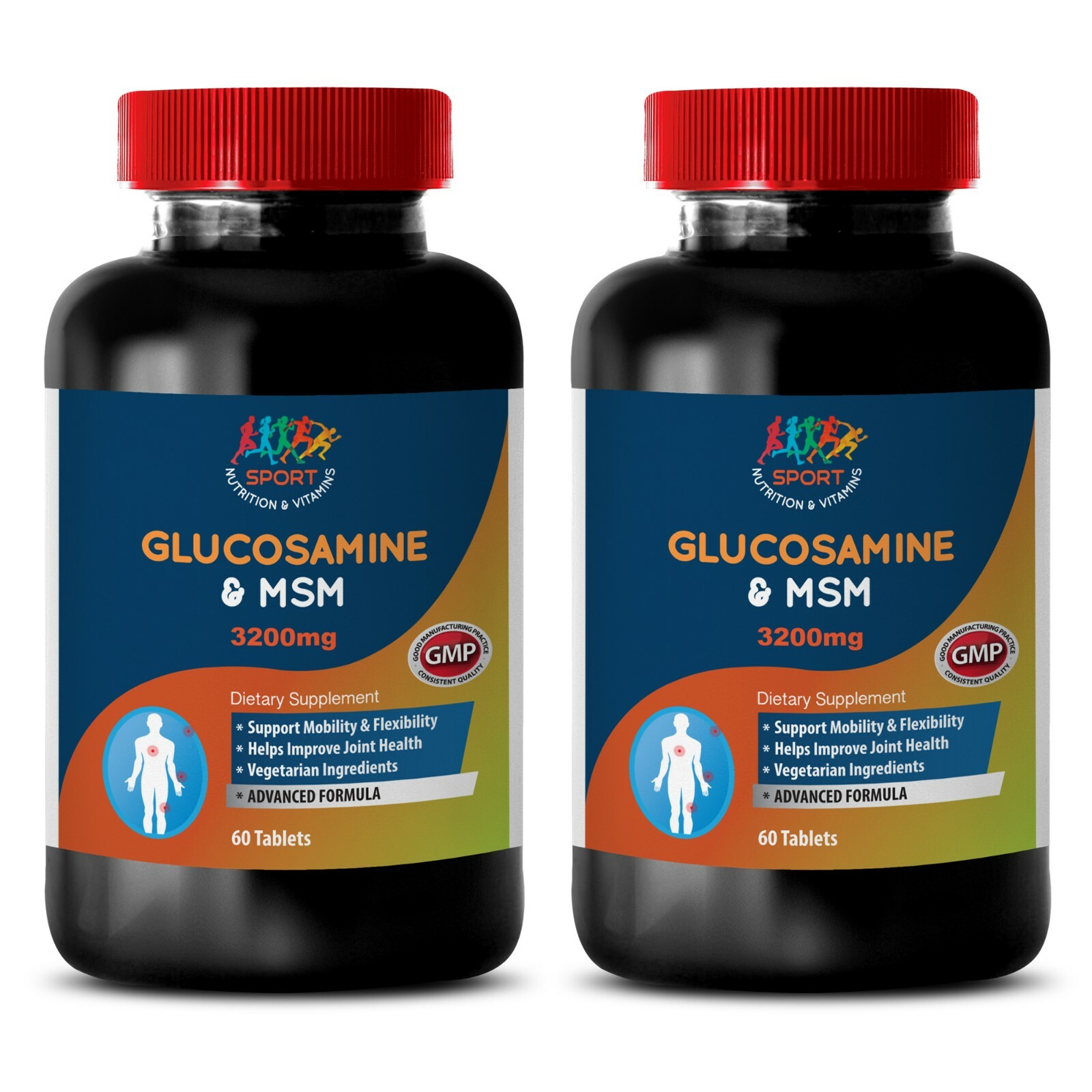 Glucosamina y MSM (2 Botellas)