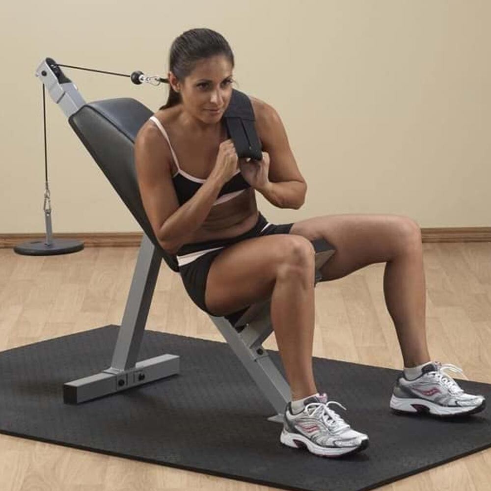 Body-Solid Powerline Ab Bench Exercise Resistance PAB21X
