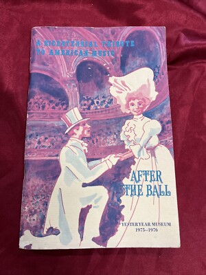 Vintage 1975-1976 After The Ball Advertisements Booklet Magazine