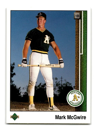 Mark McGwire 1989 Upper Deck #300 Oakland Athletics NM-MINT