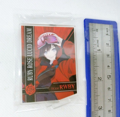 RWBY Ice Queendom Ruby Rose Trading card-style Mini Acrylic stand panel