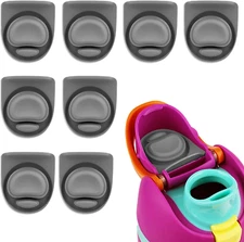 8Pcs Water Bottle Lid Part Replacement Stopper Compatible with Owala Freesip 24