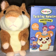 AYEBOOVI TODDLER TALKING HAMSTER REPEATS WHAT YOU SAY EDUCATIONAL TOY - WORKS 