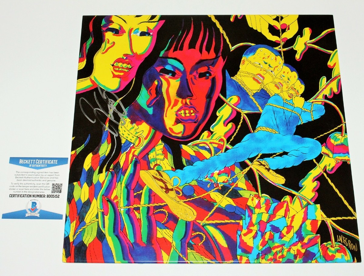 【限定】OSEES サイン ポスター John Dwyer JOHN DWYER THEE OH SEES SIGNED 'DROP' ALBUM VINYL RECORD LP