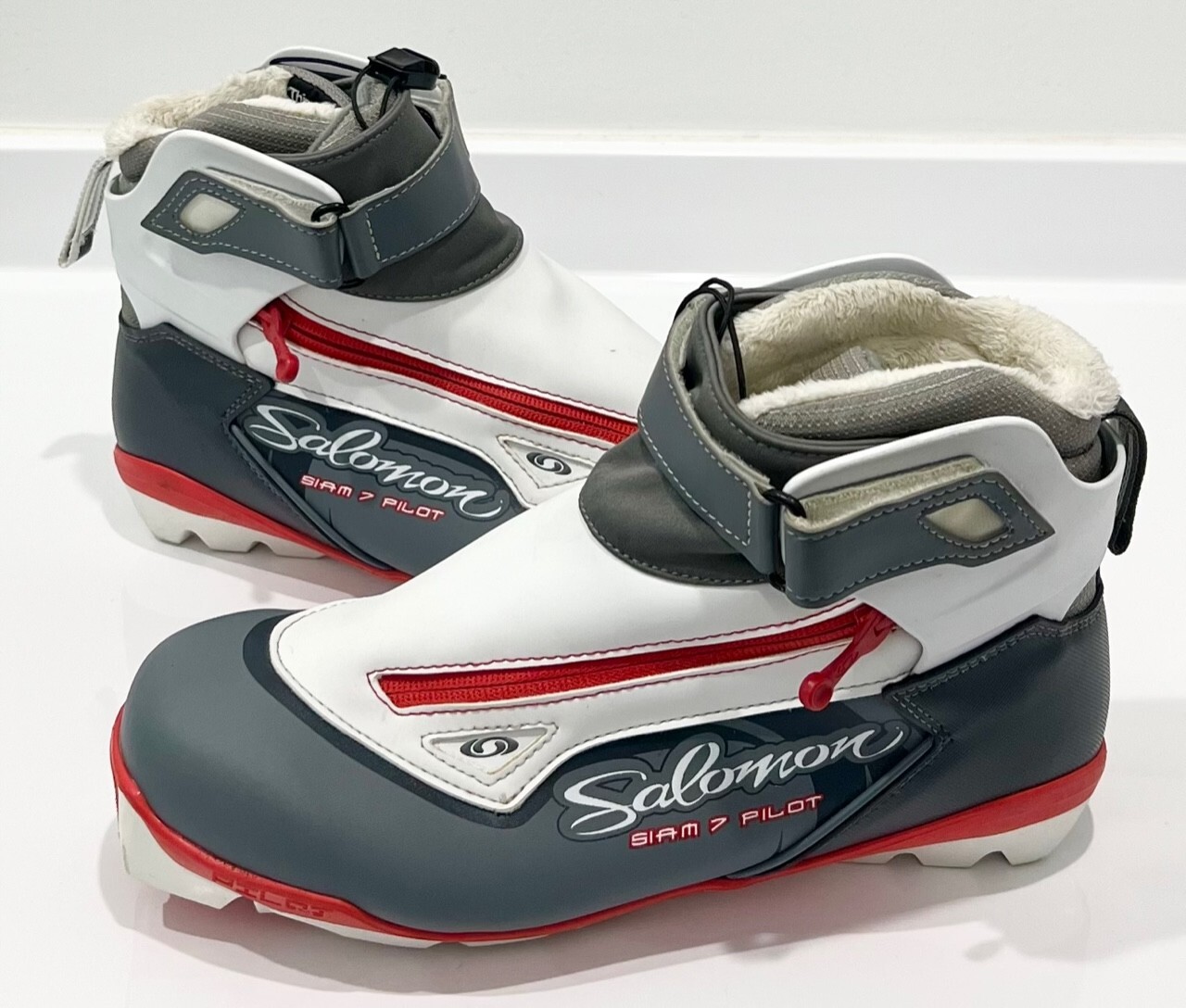 SALOMON SCARPONI DA SCI donna SIAM 7 PILOT cross country lacci velocità taglia 9 5