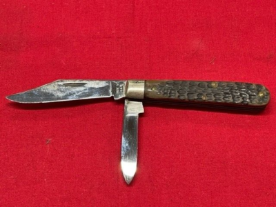 Case XX 6202 1/2 Delrin (plastic) Handle 2 Blade Pocket Jack Knife