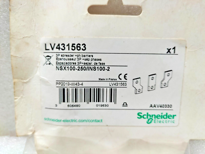 SCHNEIDER LV431563 SPREADERS,45MM ,FLAT CONNECTION,3P,COMPACT NSX