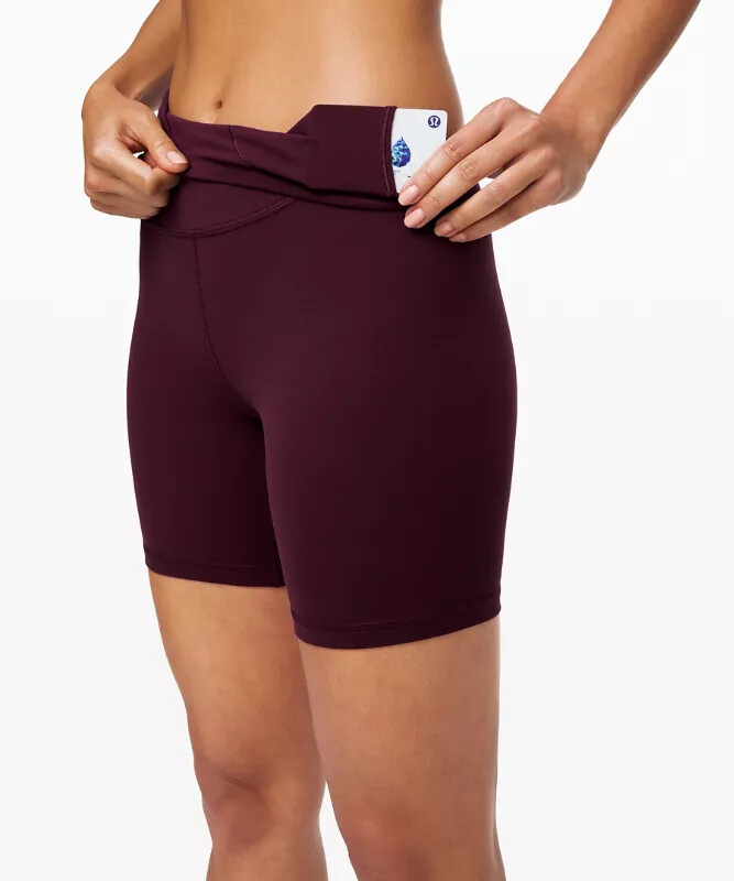 NEW LULULEMON ALIGN SHORTS 6" GARNET MULTIPLE SIZES