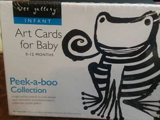 Wee Gallery Art Cards Collection Peek-a- Boo Collection 0-12 Months  New Sealed 