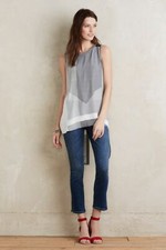 190607 ANTHROPOLOGIE PILCRO STET SIDE SLIT ANKLE JEANS SZ 30