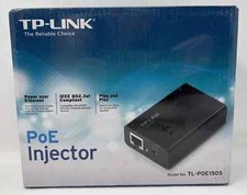 TP-Link Gigabit PoE "Power Over Ethernet" Injector TL-POE150S - New - Open Box