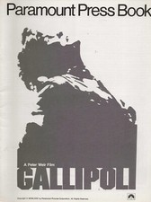 Gallipoli Pressbook 1981 Mel Gibson, Mark Lee, Bill Kerr, Harold Hopkins!