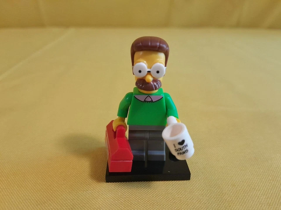 LEGO Simpson Temporada 1 Lote de 3 Minifiguras - Itchy Bart Flanders Coleccionar T20-4 Foto 3 de 4