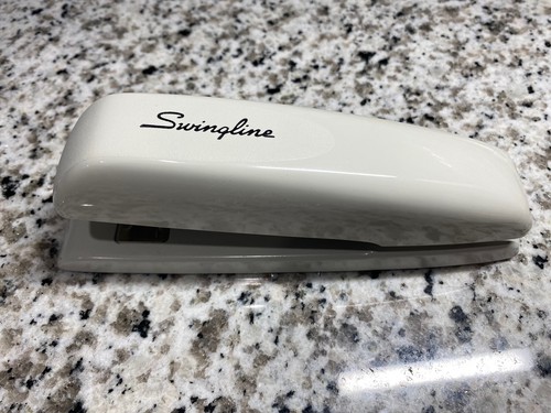 Vintage Office Supply Swingline Stapler Model 646 Cream Color USA Works Great!