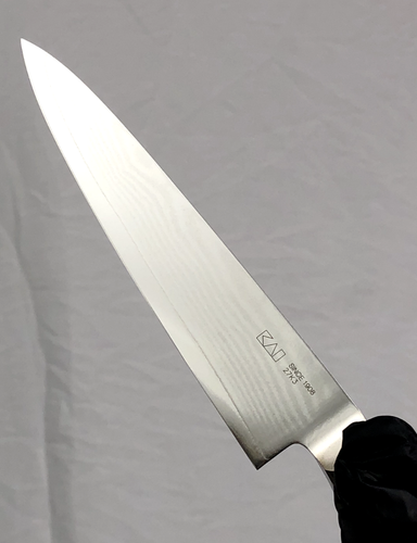 Kai Seki Magoroku coltello damascato piccolo 120 mm (AE-5202) 120 mm acciaio inossidabile - Foto 12 di 17