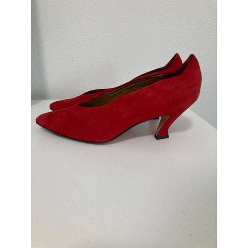 Suede Pointed Kitten Heels 