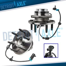 RWD Front Wheel Bearing and Hubs for Chevy GMC Suburban Avalanche Yukon XL 1500