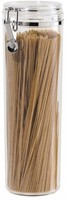 Pasta Canister W/ Clamp, Airtight Storage Fliptop Spices Cookies Oats Kitchen on sale Pasta Canister W/ Clamp, Airtight Storage Fliptop Spices Cookies Oats Kitchen on sale