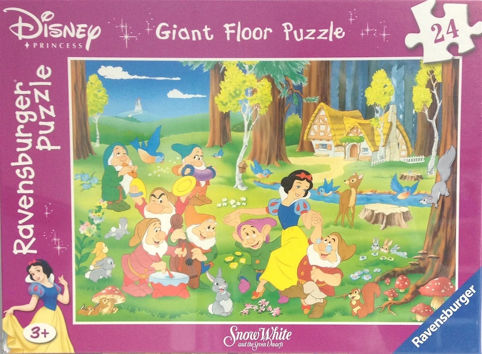Bodenpuzzle Disney Großes Boden-Puzzle Ravensburger 05354 Schneewittchen 24 Teil