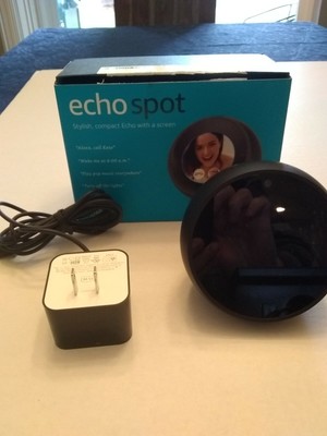 amazon echo spot smart assistant