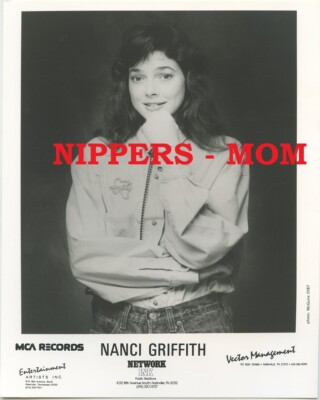 Rare Nanci Griffith Promo Photograph # 1 - MCA Records | eBay