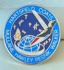DISCOVERY 41D SPACE SHUTTLE Willabee Ward NASA SPACE MISSION CREW ENAMEL PIN
