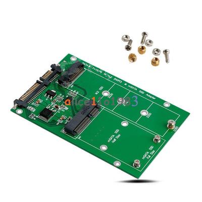mSATA SSD to SATA M.2 B / B+M KEY NGFF & 2.5'' III Board Adapter Converter Card