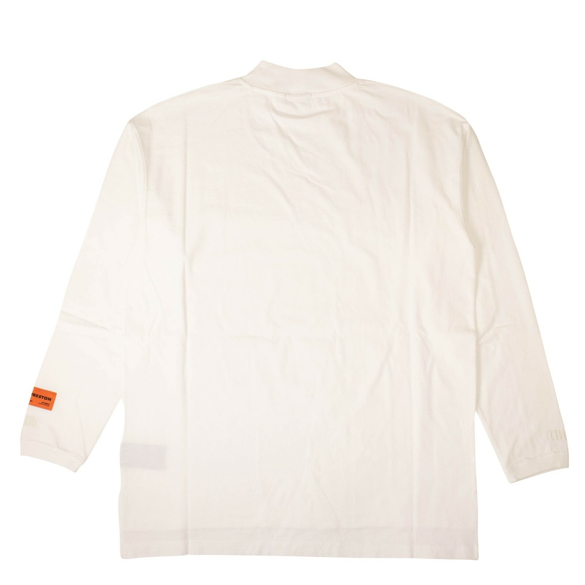 【関税込み】Heron Preston ホワイト HPNY 長袖Tシャツ NWT HERON PRESTON White Logo Turtleneck Long Sleeve T-Shirt
