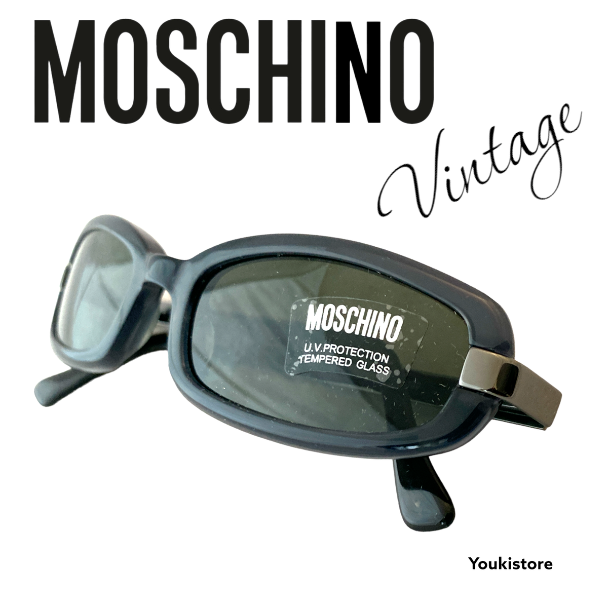 モスキーノ サングラス M3566-S レディース ネイビー イタリア