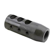 All Steel 5/8x24 TPI Muzzle Brake for .308 with Crush Washer-Thick Ver.